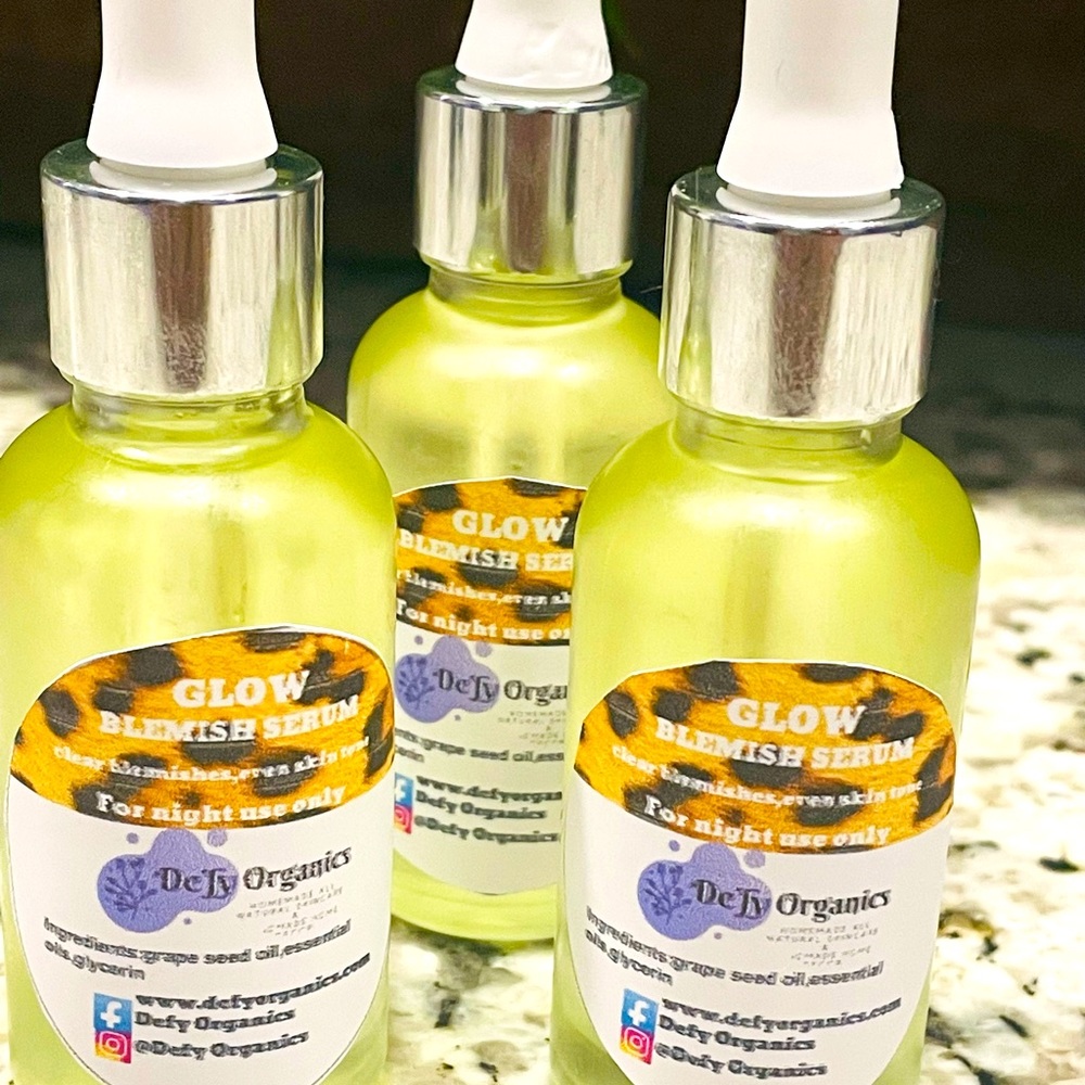 Defy Organics - Glow Night Serum- dark spot and hyperpigmentation corrector